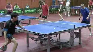 Denis MERKUSHEV vs Oleg POPOV Moscow, Krylatsky Hills, League-550 Table Tennis
