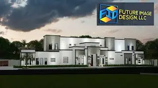 MODERN HOUSE RENDERING AT LOS LAGOS SUBDIVISION EDINBURG TEXAS