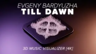 Till Dawn - Evgeny Bardyuzha | 3D CHLADNI PLATE AUDIO VISUAL 4K | BLENDER GEOMETRY NODES ANIMATION