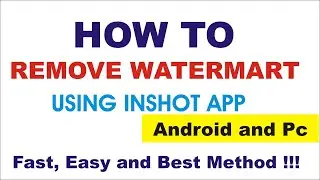 How to remove Watermart from video,  Remove watermart from renderforest for free  -  Best method.