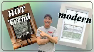 Popular Trend! How to install a Trim less Window | Modern Drywall Returns @trimtex