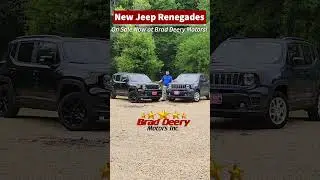 New Jeep Renegades on Sale!