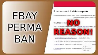 eBay permanent suspension: no reason