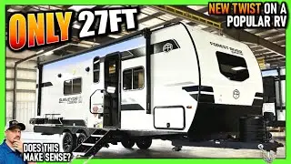 NEW MODEL with a TWIST on a Popular Couple's Layout! 2025 Surveyor 204MKLE Travel Trailer