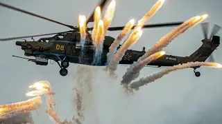 Тяжёлый бой на Ми-28А [1988] против ПВО.