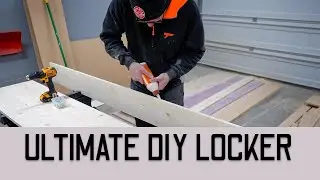 Ultimate Mudroom Lockers for Motorcyclist DIY! Building the Main Structure!