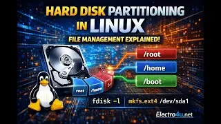 How to Partition a Hard Disk in Linux | File Management Explained!