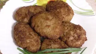 Как приготовить шницель из свиного фарша, как в Советской столовой.