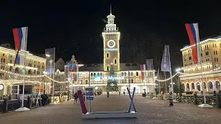 СОЧИ СТРИМ / КРАСНАЯ ПОЛЯНА ВЕЧЕРОМ / РОЗА ХУТОР