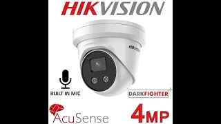 HIKVISION IP CAMERA 4MP DS-2CD2346G2-IU 2.8MM DARK FIGHTER DAY & NIGHT
