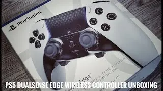 PS5 DualSense Edge Wireless Controller Unboxing