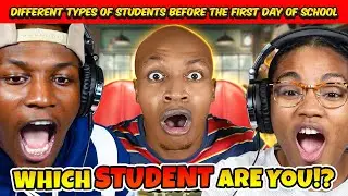 WORST BACK TO SCHOOL CUT EVER! | Different types of Students Before the First Day of School REACTION