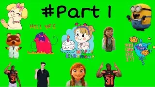 video backgrounds - Chroma key backgrounds - simple green screen -  Part 1
