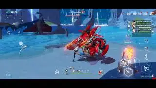 Tower of Fantasy! 079 Three Wanderers Beating Frost Bot! We team up Randomly #toweroffantasy