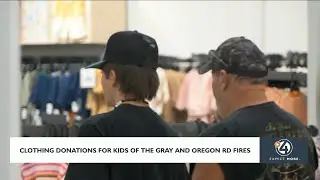 Clothing donations for the kids of the Gray and Oregon Road fires