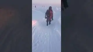 Путь к заветному месту ловить корюшку:) о. Сахалин..