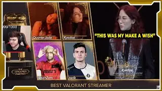 SEN Zombs React to Kyedae WINNING Valorant Streamer of the Year #valorant #valorantclips