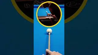 Aim with Side Spin Using Your Back Hand