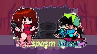 Retro Attack. (FNF Ectospasm Metal but it's Sprinklezz GF V3 vs Gaius)