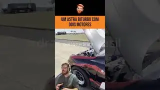 Um Chevrolet Astra BiTurbo com dois motores