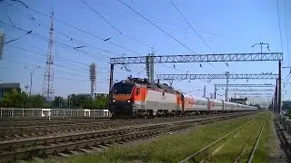 РЖД ЭП20-033 с поездом №29 Москва - Новороссийск