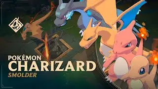 Charizard Smolder 🔥 Pokémon Edition 🔥 ​​RuneForge—LoL Custom Skins
