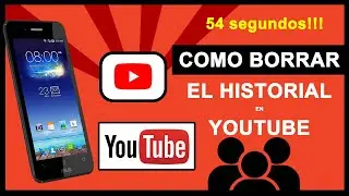 BORRAR historial de YouTube 👍  【2021】