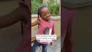 American kids speaking Zulu
