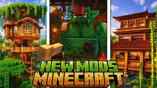 TOP +10 Best NEW Minecraft Mods! [+1.20.1, +1.21.1 | FORGE / FABRIC]