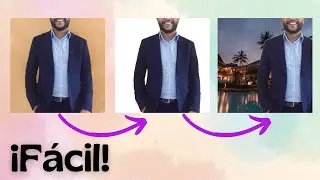 Cómo cambiar el FONDO de una FOTO | Tutorial APP 👉  