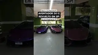 AVENTADOR SVJ e REVUELTO em São Paulo! 🤯