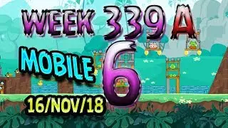Angry Birds Friends Tournament Level 6 Week 339-A  MOBILE Highscore POWER-UP walkthrough