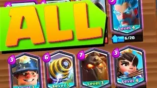 ALL LEGENDARIES! Clash Royale :: THIS IS RIDICULOUS