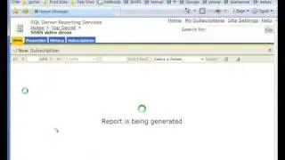 SSRS AdHoc Reporting Tool Video Demo