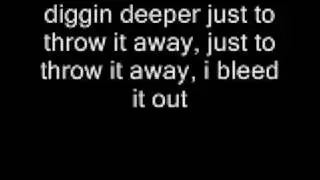 linkin park bleed it out lyrics