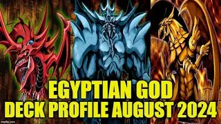 EGYPTIAN GOD SLIFER! OBELISK! AND RA! DECK PROFILE (AUGUST 2024)