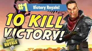 10 Kills Victory | Battle Royale | Fortnite