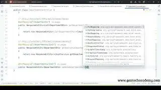 Java Spring Boot Part - 06 | DTO | Develop Update Department PUT API | Verified in Postman