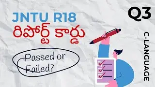 C Programming in Telugu   Print Grade based on percentage   JNTU R18