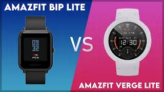 Amazfit Bip Lite vs Amazfit Verge Lite Comparison
