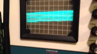 Parametric Speaker oscilloscope