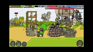 grow castle ep 5 - wave 59384 player defeats wave 35630 with 2 heroes & thor only
