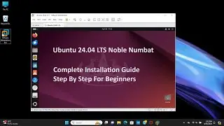 How to install Ubuntu 24.04 LTS in Windows 11 | Ubuntu 24.04 LTS Noble Numbat on VMWare Workstation