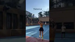 Tennis Footwork #tennie#training#footwork#yoga#coordination#flexibility#legworkout#couple
