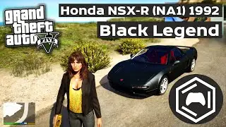 Honda NSX-R NA1 1992 - Black Legend | GTA5 moleculagames gta 5 gta 6 gameplay roleplay