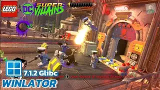 Winlator Glibc - Gameplay LEGO DC Super Villains (Windows) on Android