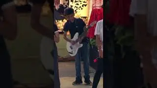 My Son, Gio on Lead Guitars