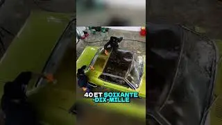 3 mecs de Grenoble fracturent un chalet abandonné à Chamonix et tombent sur une Mustang 1970 d'un