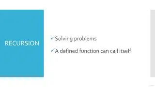 Build a recursive function Python programming@58