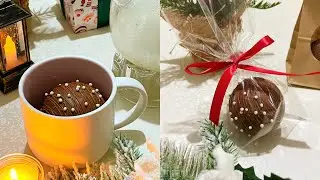 Шоколадные бомбочки 🍫💣тренд этой зимы/chocolate bombs